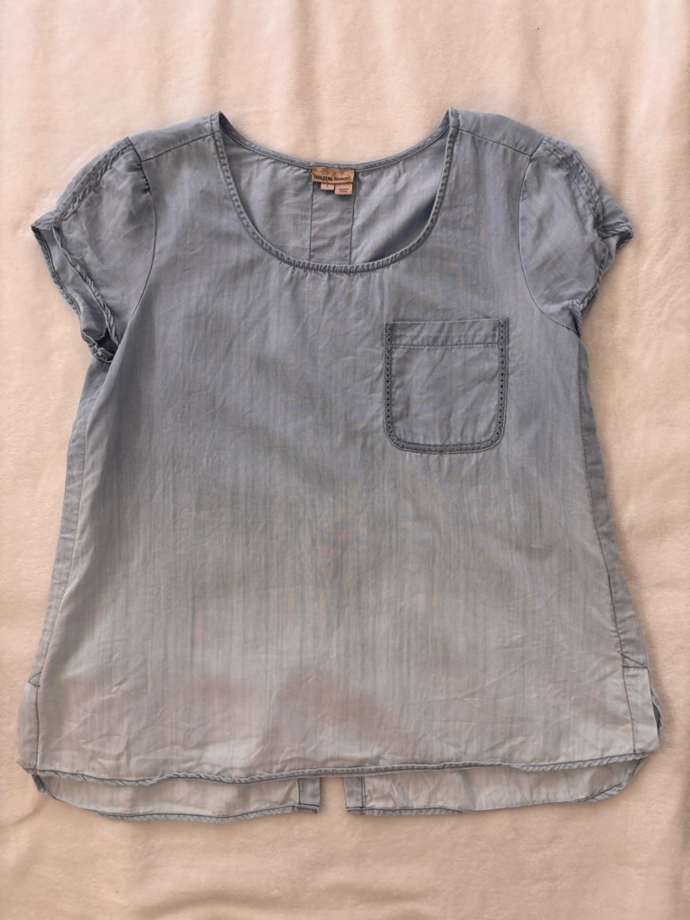 Anthropologie Holding Horses ombré Jean top